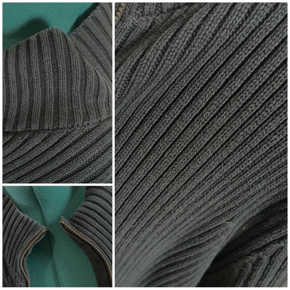 Vintage, Talbots, Zipper, ribbed sweater - Picture 3 of 3